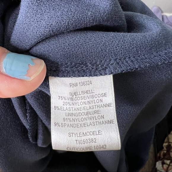 Halston Heritage Asymmetrical Drape professional Dress size 10 - Picture 3 of 7